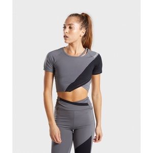 GYMSHARK Asymmetric Crop Top